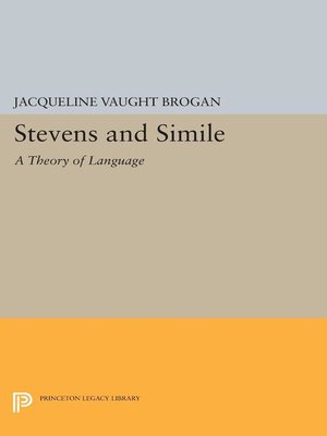 cover image of Stevens and Simile